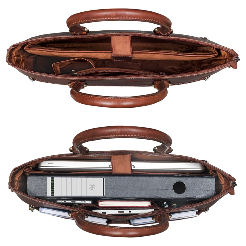 "Bailey" Business Laptoptasche Leder