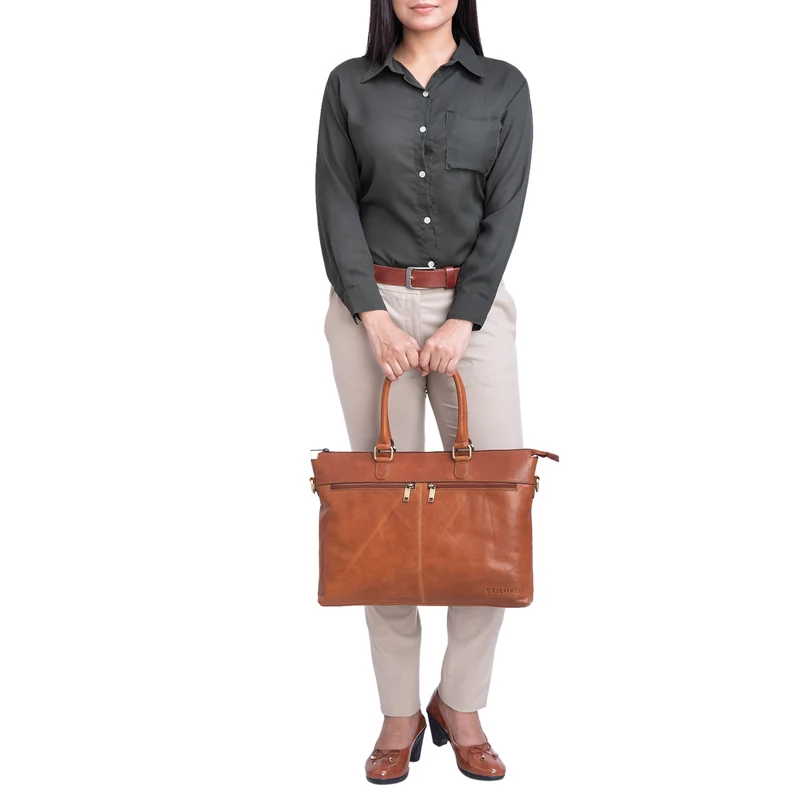 "Bailey" Business Laptoptasche Leder