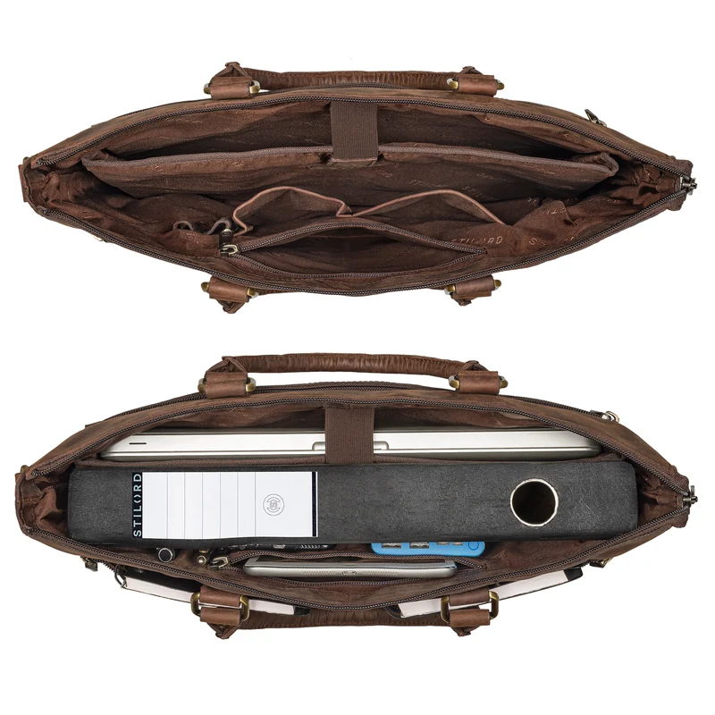 "Bailey" Business Laptoptasche Leder