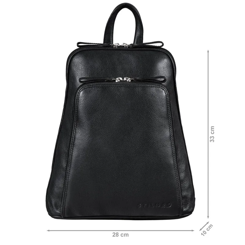 "Martha" Lederrucksack Frauen Vintage