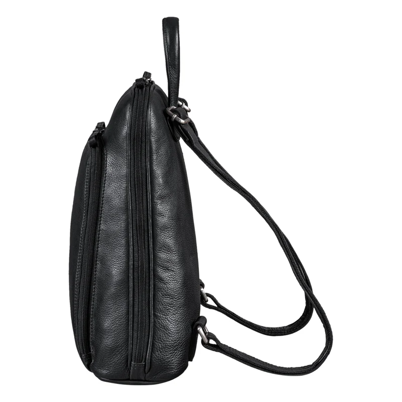 "Martha" Lederrucksack Frauen Vintage