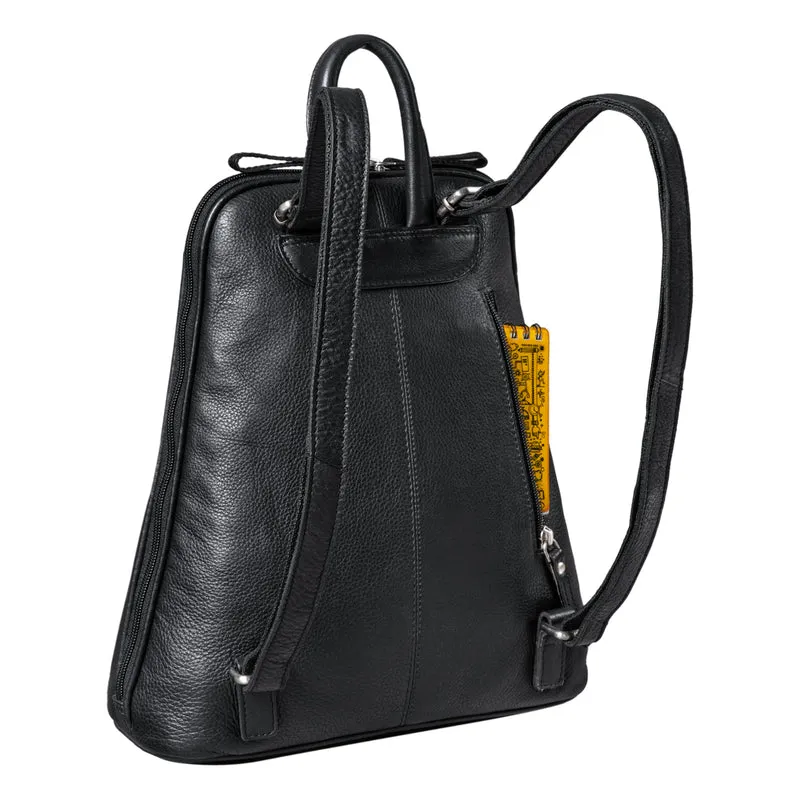 "Martha" Lederrucksack Frauen Vintage
