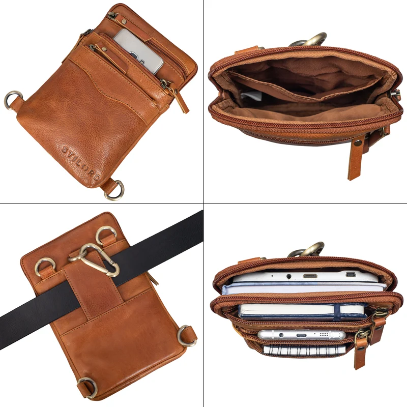 "Aria" Brusttasche Leder klein