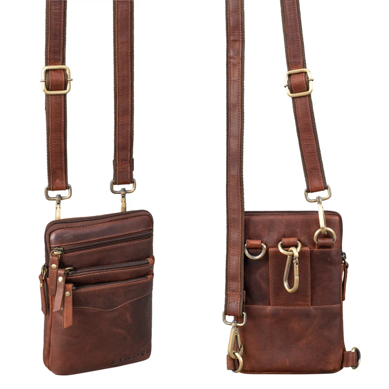 "Aria" Brusttasche Leder klein