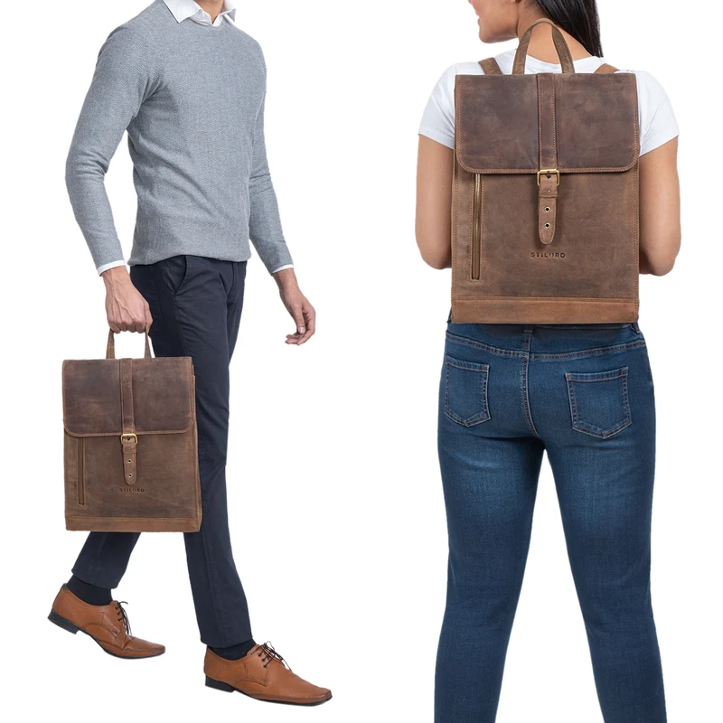 "Grover" Business Backpack Leder