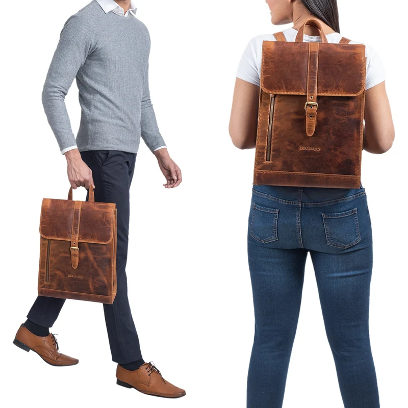 "Grover" Business Backpack Leder