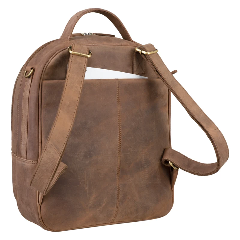 "Hayden" Rucksack 13 Zoll Leder