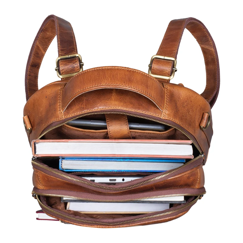 "Hayden" Rucksack 13 Zoll Leder