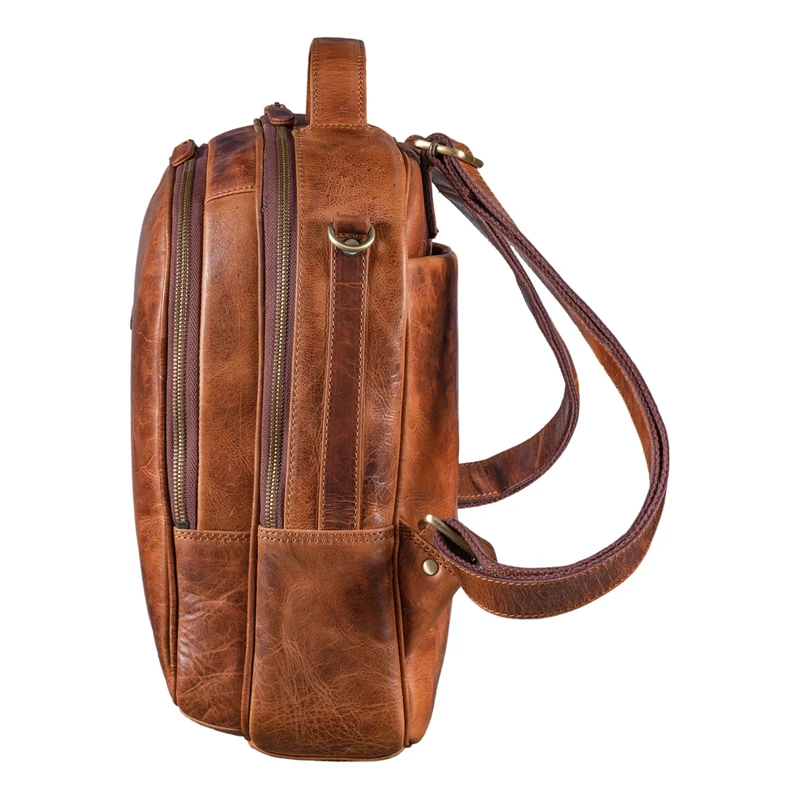 "Hayden" Rucksack 13 Zoll Leder