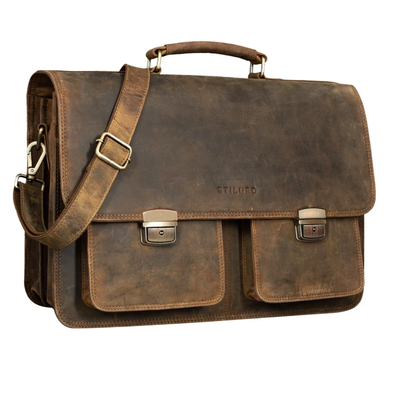 B-WARE "Arno" Ledertasche Aktentasche XL