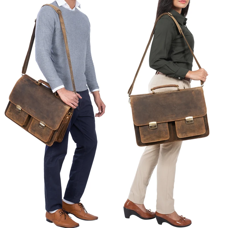 B-WARE "Arno" Ledertasche Aktentasche XL