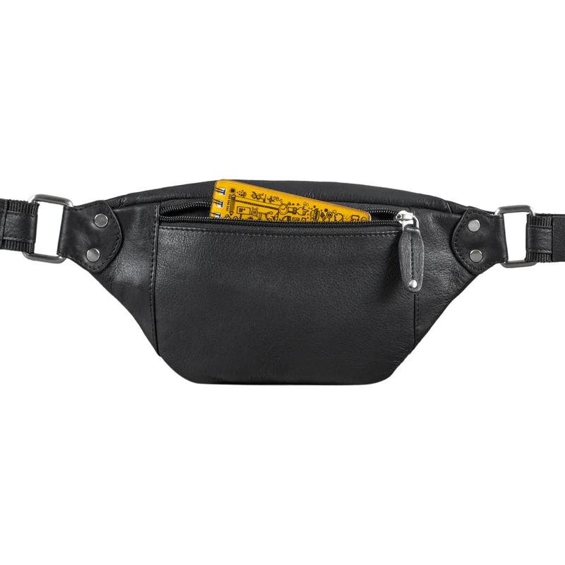STILORD "Orson" Bauchtasche aus echtem Leder für Damen und Herren
