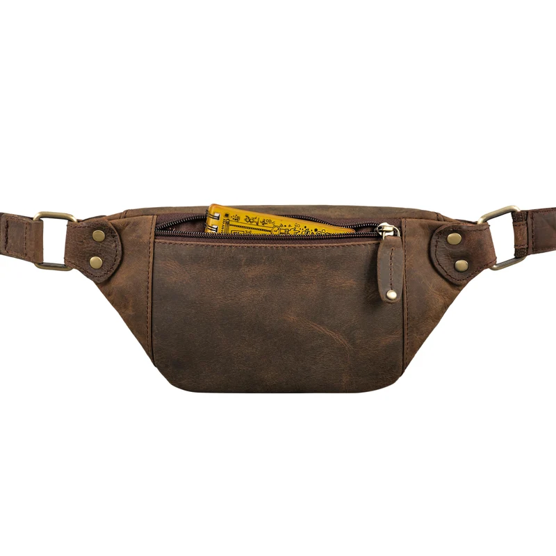 STILORD "Orson" Bauchtasche aus echtem Leder für Damen und Herren