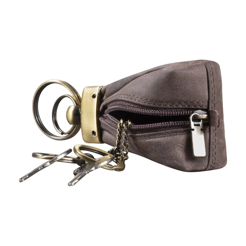 "Enno" Kleine Schlüsseltasche Leder