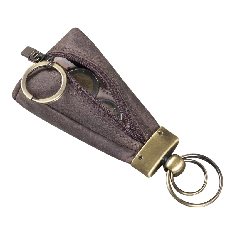 "Enno" Kleine Schlüsseltasche Leder