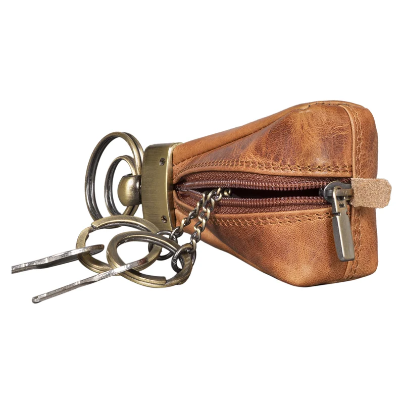"Enno" Kleine Schlüsseltasche Leder