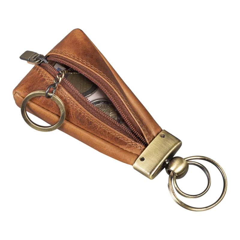 "Enno" Kleine Schlüsseltasche Leder
