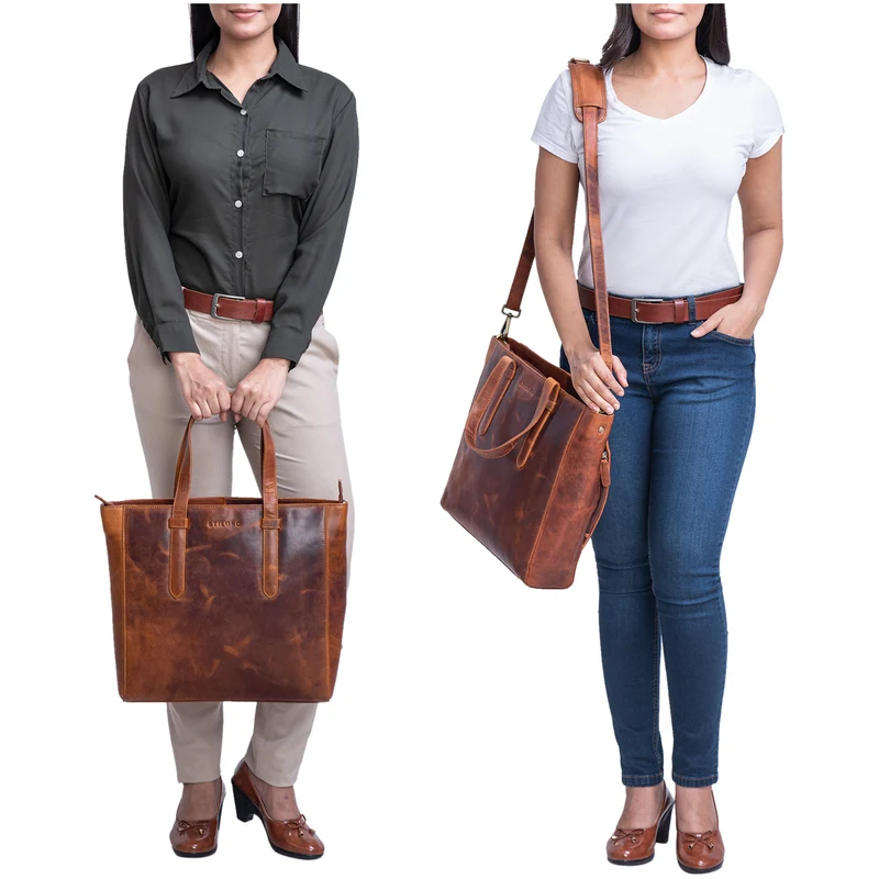 "Rachel" Tote Bag Leder Damen