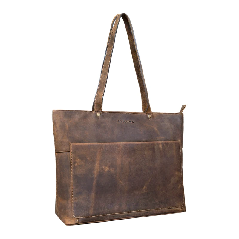 "Astrid" Shopper Handtasche Leder Damen