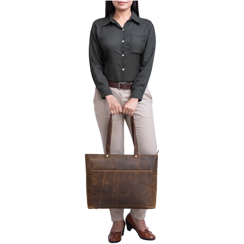 "Astrid" Shopper Handtasche Leder Damen