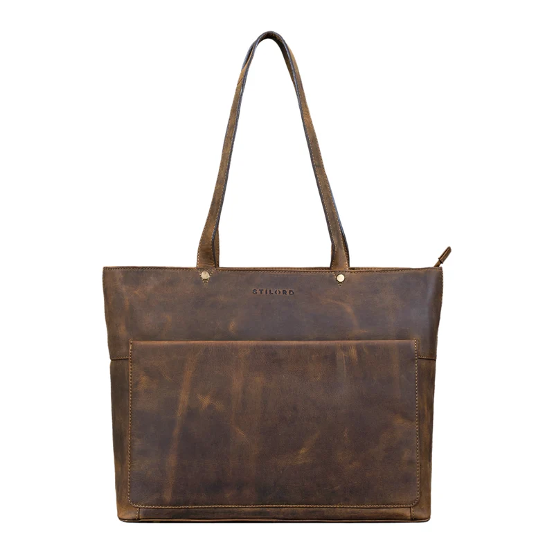 "Astrid" Shopper Handtasche Leder Damen