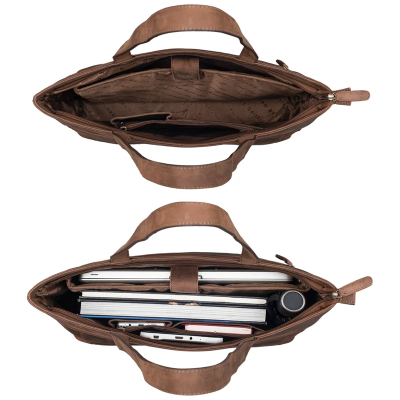 "Astrid" Shopper Handtasche Leder Damen