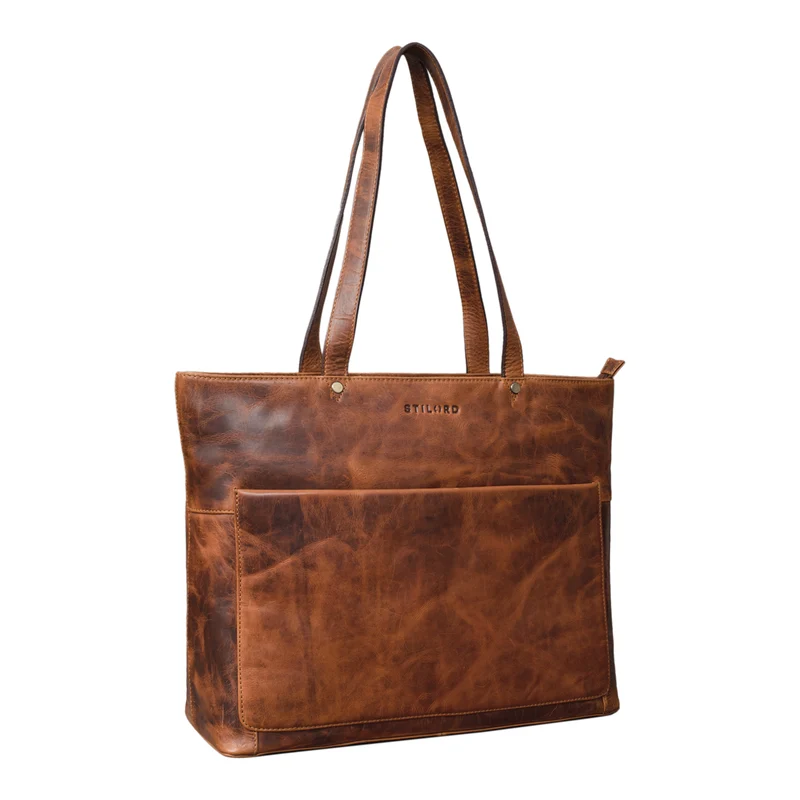 "Astrid" Shopper Handtasche Leder Damen