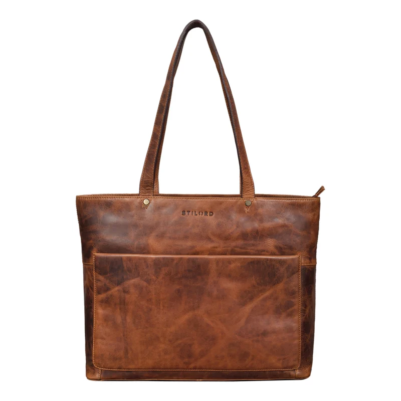 "Astrid" Shopper Handtasche Leder Damen