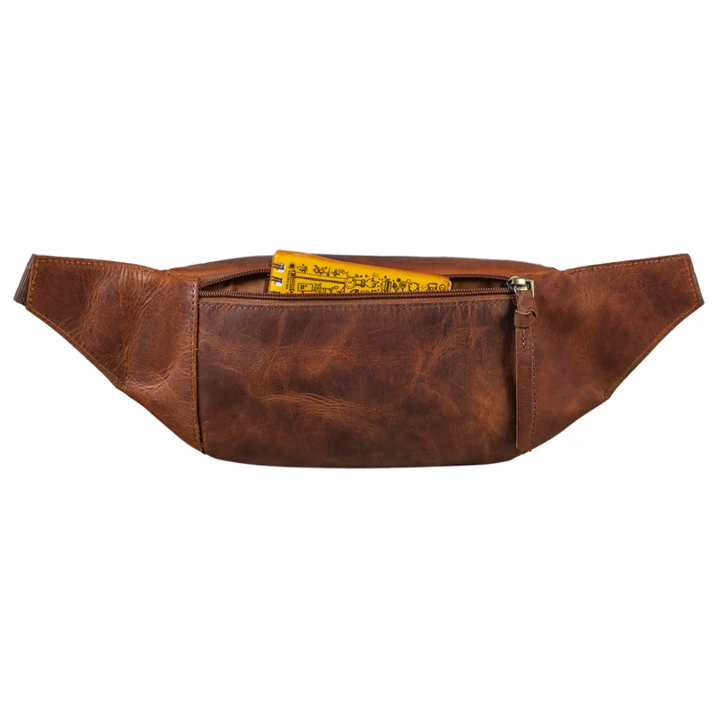 "Casimir" Bauchtasche Leder stylisch