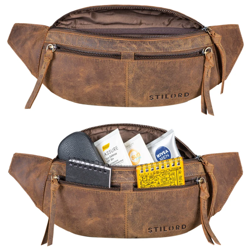 "Casimir" Bauchtasche Leder stylisch