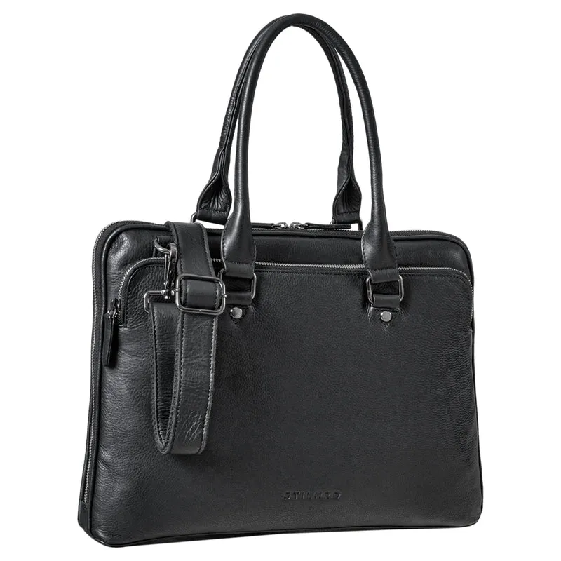 "Joanna" Laptoptasche Damen Elegant Leder