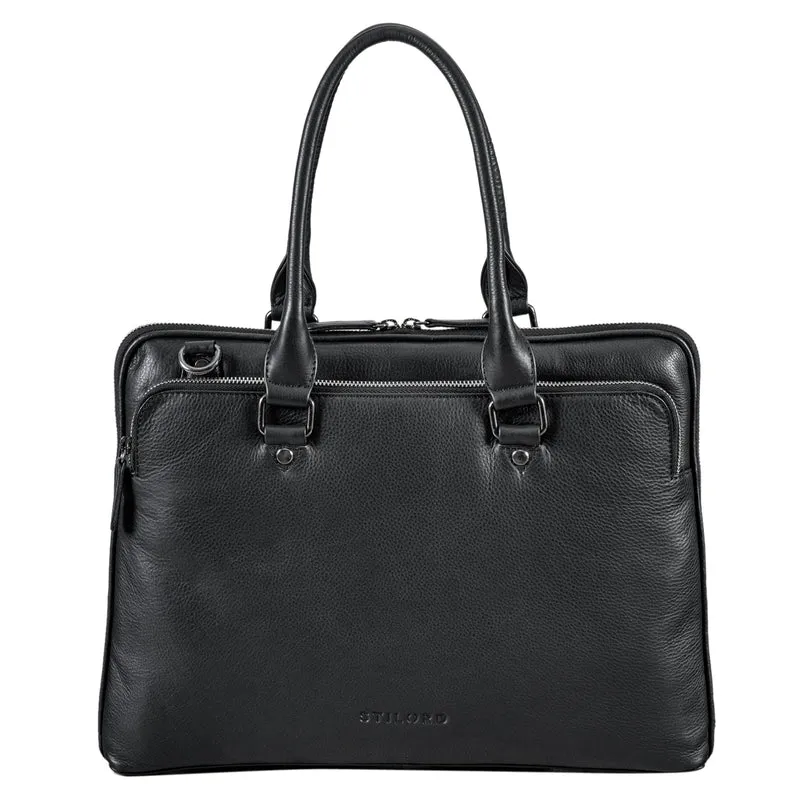 "Joanna" Laptoptasche Damen Elegant Leder