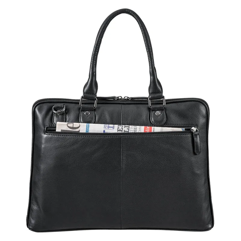 "Joanna" Laptoptasche Damen Elegant Leder