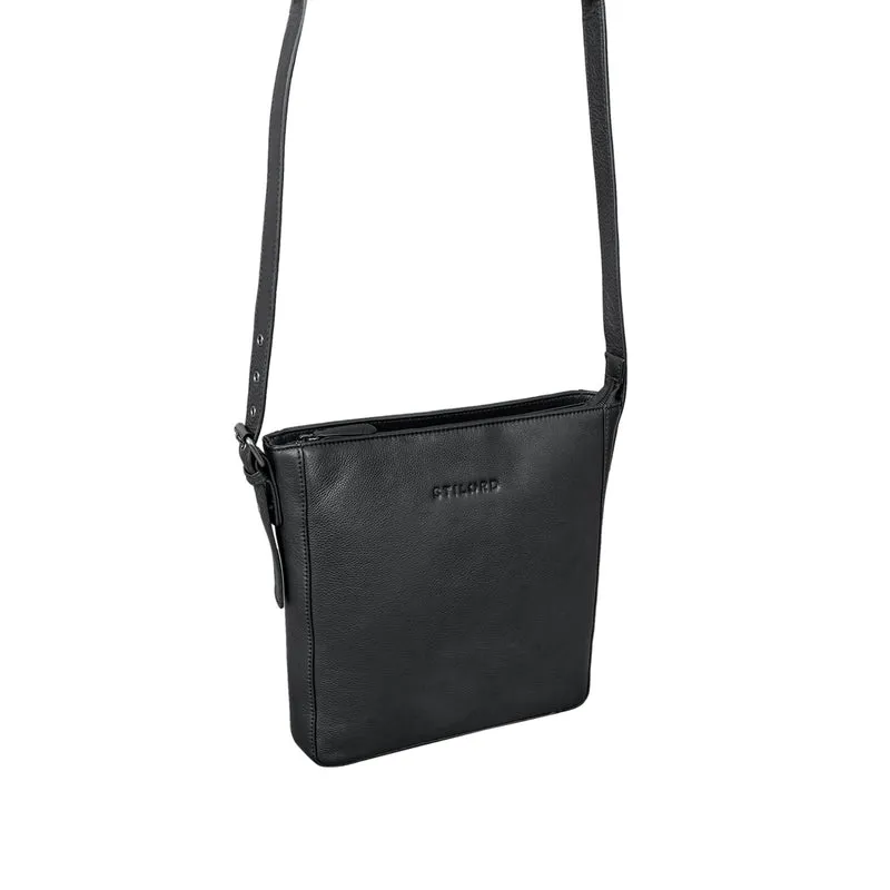 "Elaine" Ledertasche zum Umhängen Damen