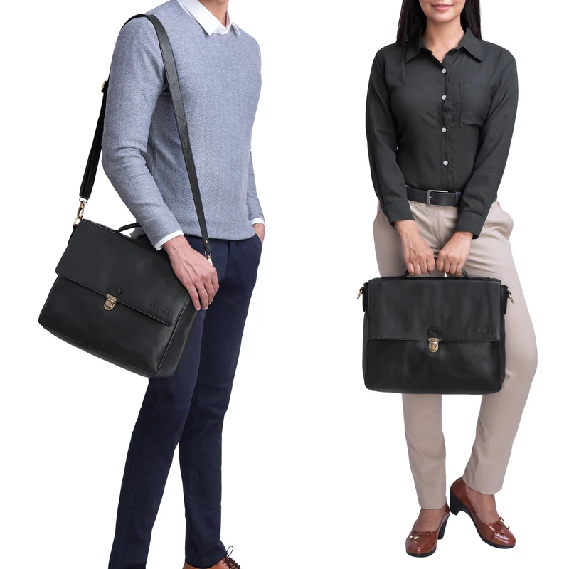 "Chase" Ledertasche Aktentasche Vintage
