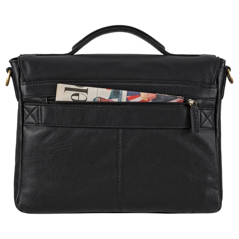 "Chase" Ledertasche Aktentasche Vintage