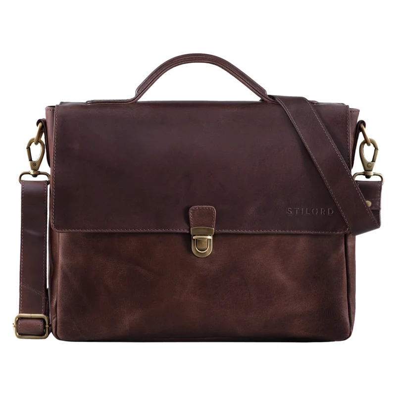 "Chase" Ledertasche Aktentasche Vintage