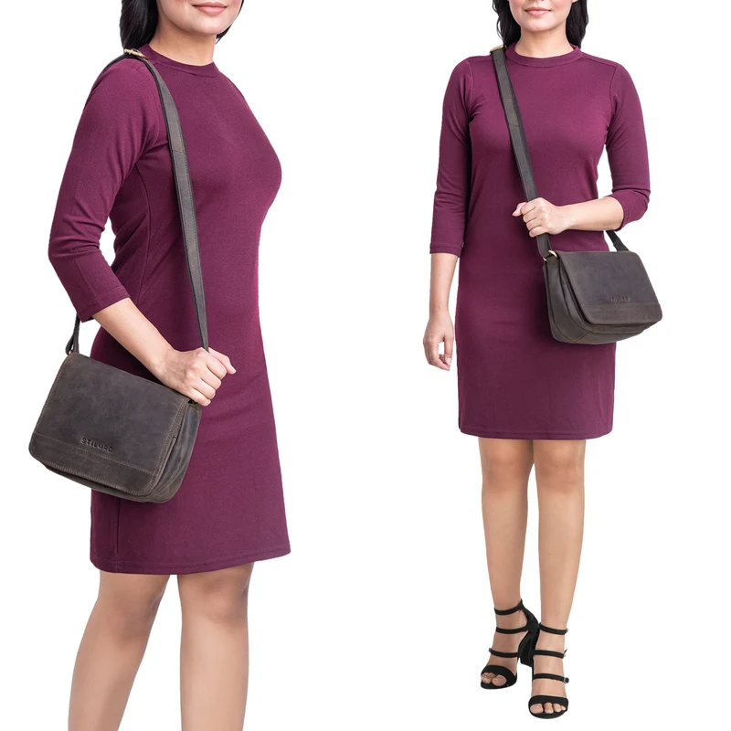 "Malou" Elegante Lederhandtasche Damen