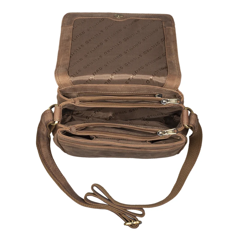 "Malou" Elegante Lederhandtasche Damen