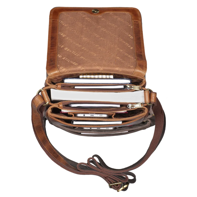 "Malou" Elegante Lederhandtasche Damen