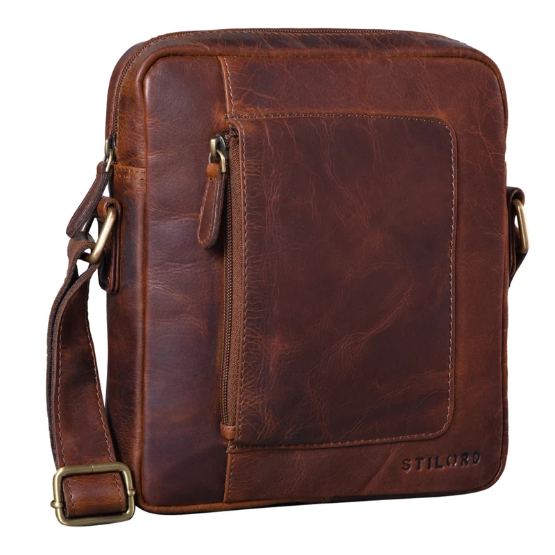 "Ashton" Herren Leder Tasche zum Umhängen
