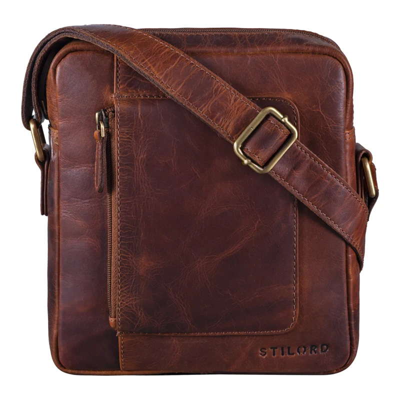 "Ashton" Herren Leder Tasche zum Umhängen
