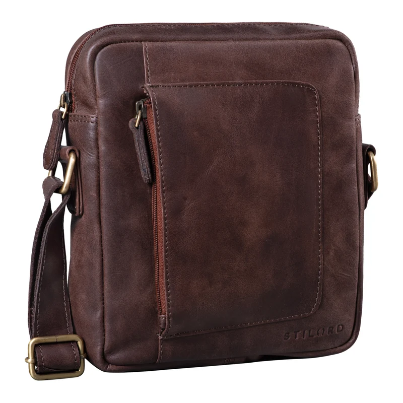 "Ashton" Herren Leder Tasche zum Umhängen