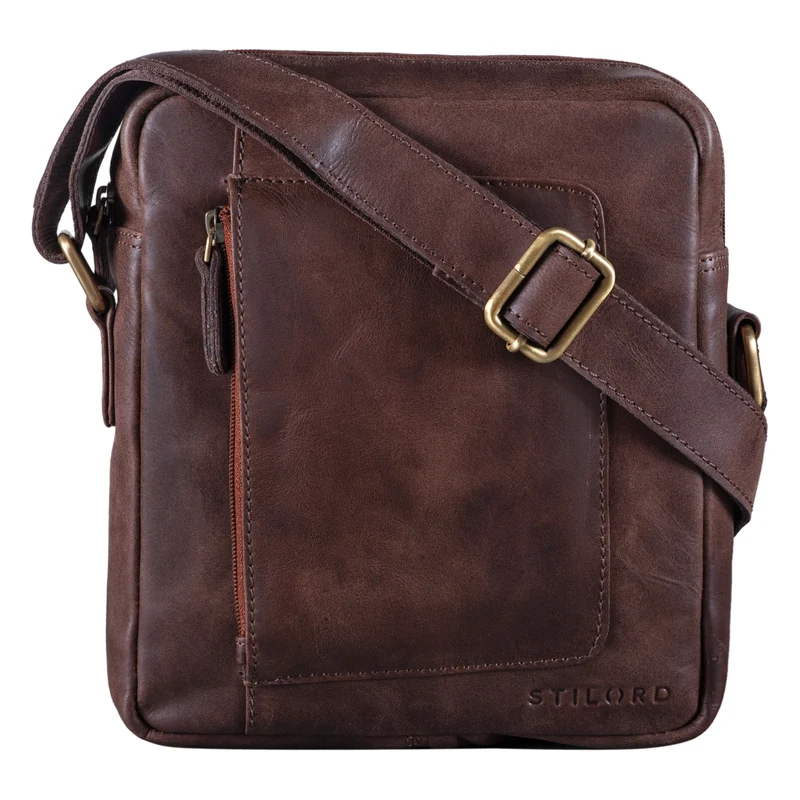 "Ashton" Herren Leder Tasche zum Umhängen