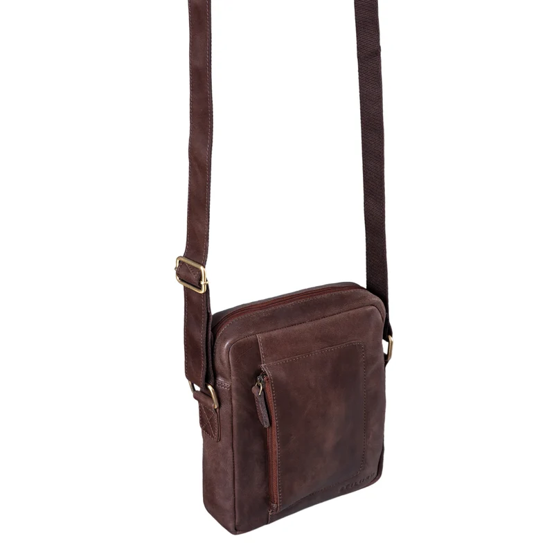 "Ashton" Herren Leder Tasche zum Umhängen