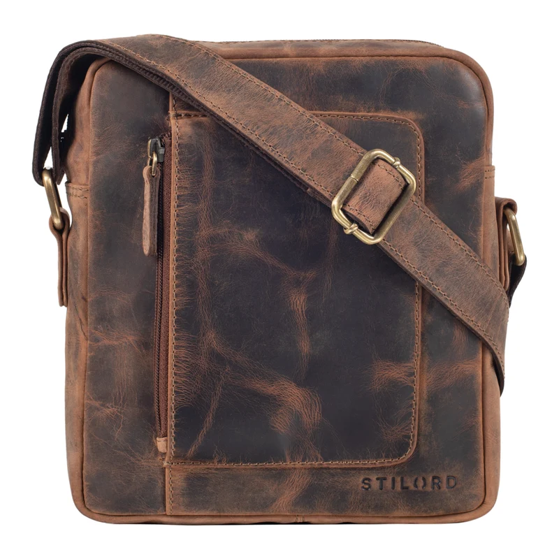 "Ashton" Herren Leder Tasche zum Umhängen
