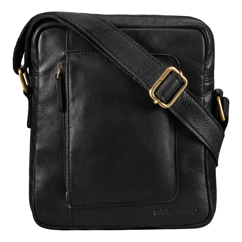 "Ashton" Herren Leder Tasche zum Umhängen
