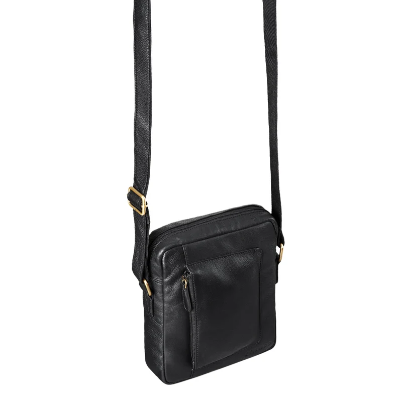 "Ashton" Herren Leder Tasche zum Umhängen