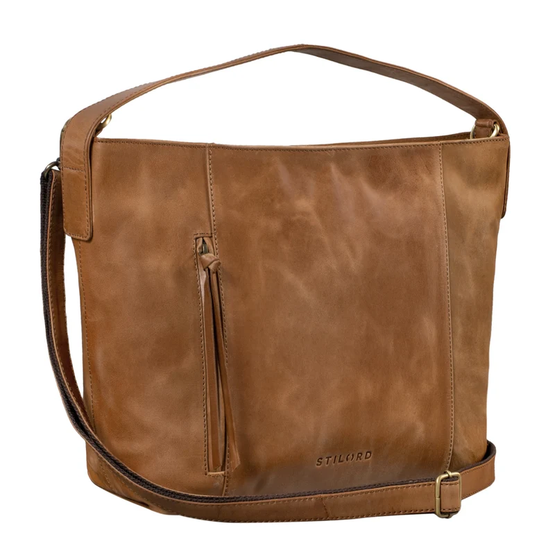 B-WARE "Marilyn" Shopper Damen Groß Leder