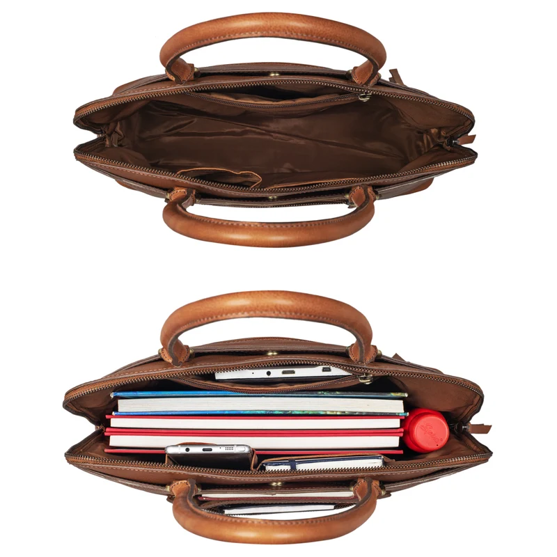 "Lydia" Business Handtasche Damen Leder